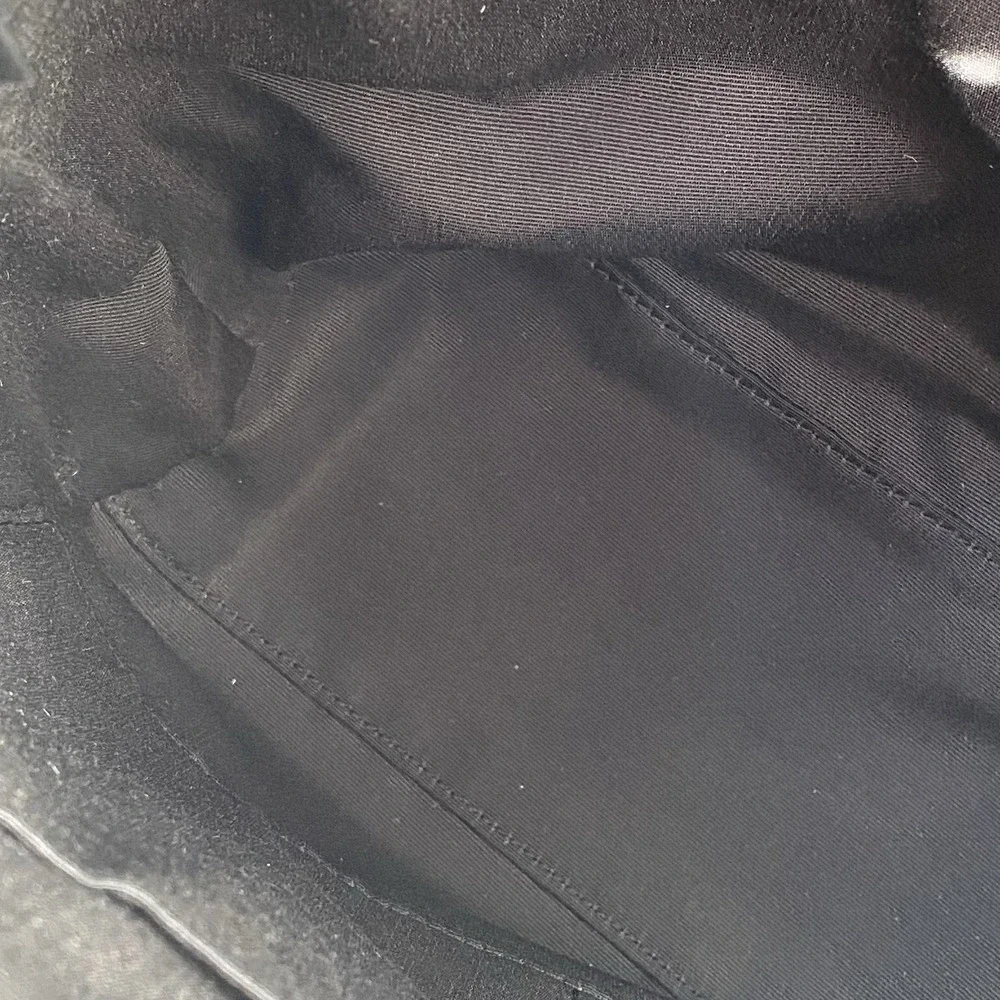 Coach Val Duffle C2818 Black Pebble Leather Shoulder Crossbody Bag